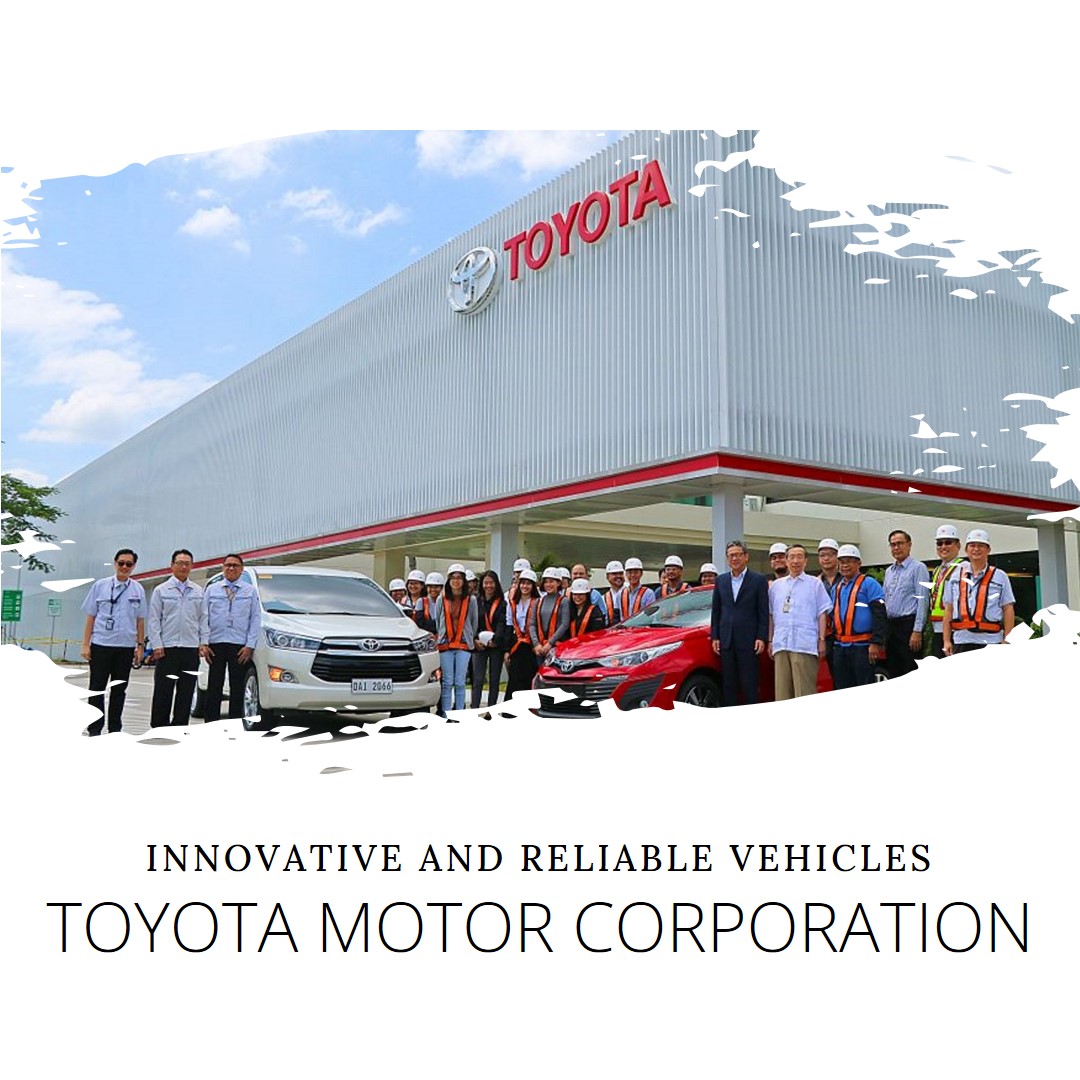 Innovative and reliable Vehicles Toyota Motor Corporation
